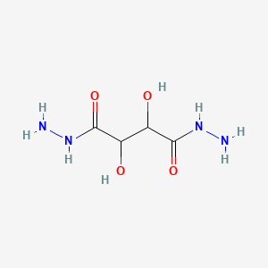 molecular formula C4H10N4O4 B1204108 Tartaric acid dihydrazide CAS No. 54789-92-3