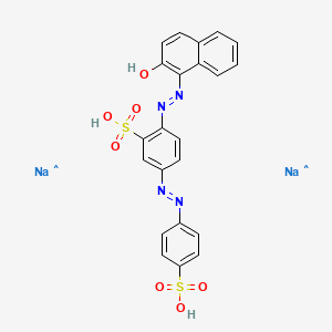molecular formula C22H16N4Na2O7S2 B12041132 Ponceau BS 