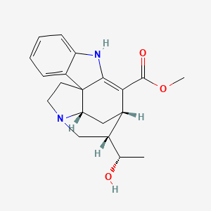 molecular formula C20H24N2O3 B1204116 Echitamidin CAS No. 38681-90-2