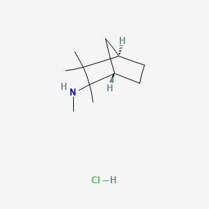 molecular formula C11H22ClN B12041246 2-(Methylamino)isocamphane hydrochloride 