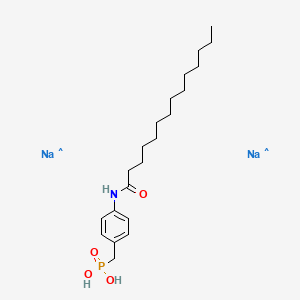 molecular formula C21H36NNa2O4P B12041292 S32826 disodium 