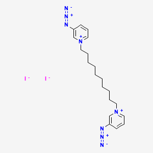 molecular formula C20H28I2N8 B1204136 Bapdd CAS No. 76986-86-2