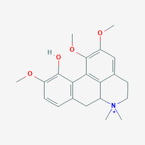 molecular formula C21H26NO4+ B1204148 Menisperine 