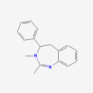 molecular formula C17H18N2 B1204158 Dazepinil CAS No. 75241-19-9