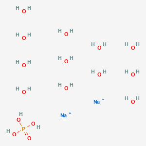 molecular formula H27Na2O16P B12041592 Phosphoric acid disodium dodecahydrate 