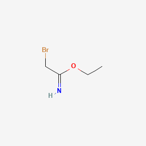 molecular formula C4H8BrNO B1204170 Ethyl bromoacetimidate CAS No. 72201-38-8