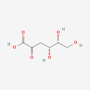 molecular formula C6H10O6 B1204177 2-Keto-3-deoxy-d-gluconic acid CAS No. 56742-44-0