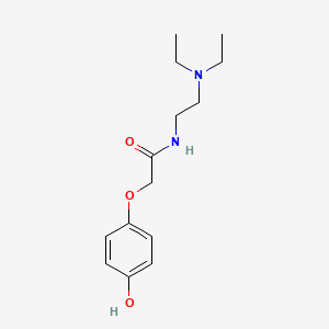 N-(2-Diethylaminoethyl)-2-(4-hydroxyphenoxy)acetamide