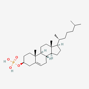 molecular formula C27H47O4P B1204195 Cholesterol phosphate CAS No. 4358-16-1
