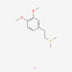 (2-(3,4-Dimethoxyphenyl)ethyl)dimethylselenonium iodide
