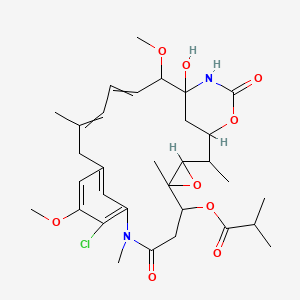 molecular formula C32H43ClN2O9 B1204198 Ansamitocin P-3 