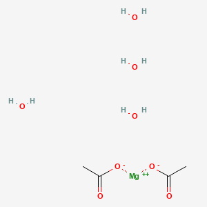 molecular formula C4H14MgO8 B12042038 Magnesium acetate tetrahydrate, ACS reagent 