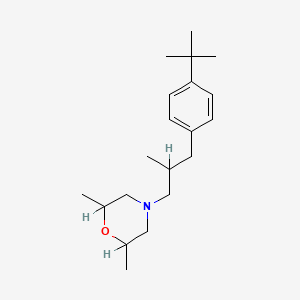 4-[3-(4-tert-Butylphenyl)-2-methylpropyl]-2,6-dimethylmorpholine