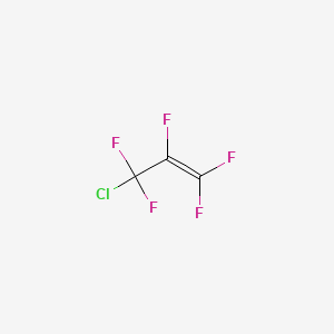 molecular formula C3ClF5 B1204221 3-Chloropentafluoropropene CAS No. 79-47-0