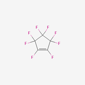 molecular formula C5F8 B1204224 八氟环戊烯 CAS No. 559-40-0