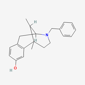 3-Benzyl-1,2,3,4,5,6-hexahydro-6,11-dimethyl-2,6-methano-3-benzazocin-8-ol