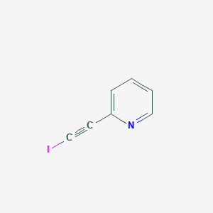 molecular formula C7H4IN B12042315 2-(Iodoethynyl)pyridine 