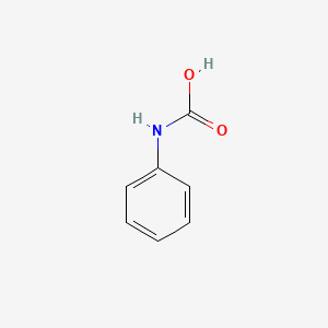 molecular formula C7H7NO2 B1204244 Phenylcarbamic acid CAS No. 501-82-6