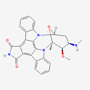 molecular formula C28H24N4O4 B12042544 7-Oxo Staurosporin 