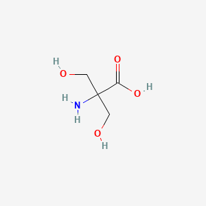 molecular formula C4H9NO4 B1204270 alpha-(Hydroxymethyl)serine CAS No. 17149-11-0