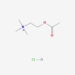molecular formula C7H17ClNO2+ B12042738 Acetylcholine chloride, suitable for cell culture 