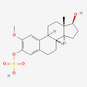 molecular formula C19H26O6S B1204274 2-Methoxyestradiol-17beta 3-sulfate 