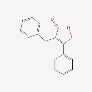 molecular formula C17H14O2 B12042988 Ralfuranone L 