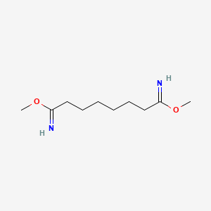 molecular formula C10H20N2O2 B1204303 Dimethyl suberimidate CAS No. 29878-26-0