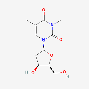 molecular formula C11H16N2O5 B1204310 3-甲基胸苷 CAS No. 958-74-7