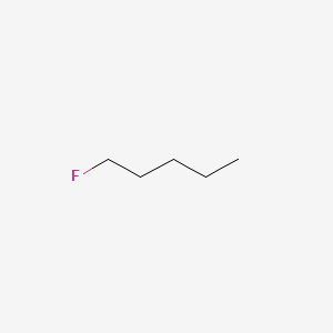 B1204315 1-Fluoropentane CAS No. 592-50-7