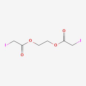 molecular formula C6H8I2O4 B1204321 Ethylene bis(iodoacetate) CAS No. 5451-51-4