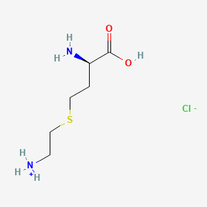 molecular formula C6H15ClN2O2S B1204326 S-2-Aminoethyl-homocysteine monohydrochloride CAS No. 6367-70-0