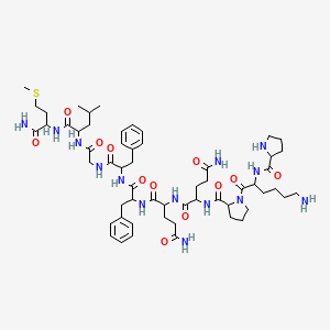 molecular formula C57H86N14O12S B12043348 Substance P (2-11) 