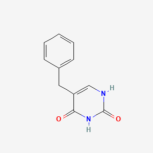 molecular formula C11H10N2O2 B1204335 5-Benzyluracil CAS No. 18493-83-9