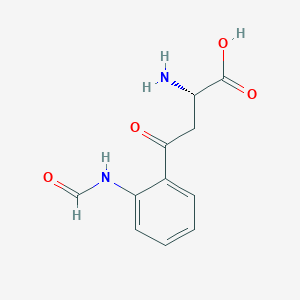 molecular formula C11H12N2O4 B1204340 N'-formylkynurenine CAS No. 3978-11-8