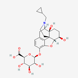 molecular formula C26H33NO10 B12043465 6b-Naltrexol 3-O-b-D-Glucuronide CAS No. 1391506-73-2