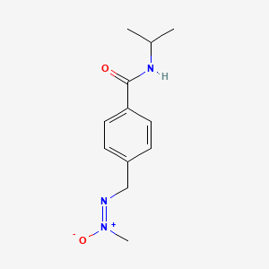 molecular formula C12H17N3O2 B1204352 Methylazoxyprocarbazine CAS No. 66944-56-7