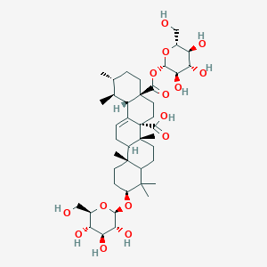 molecular formula C42H66O15 B12043761 Mussaendoside S 