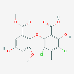 molecular formula C17H14Cl2O8 B12043928 Geodin Hydrate 