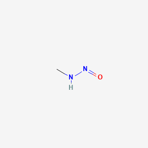 molecular formula CH4N2O B1204394 N-Nitrosomethylamine CAS No. 64768-29-2