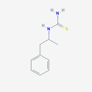 molecular formula C10H14N2S B12044061 N-(1-Methyl-2-phenylethyl)-thiourea 