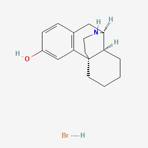 molecular formula C16H22BrNO B12044096 N-Desmethyl Dextrorphan Hydrobromide 