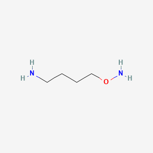 molecular formula C4H12N2O B1204418 1-Aminooxy-4-aminobutane CAS No. 69182-55-4
