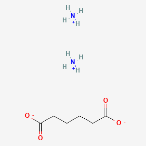 molecular formula C6H16N2O4 B1204422 己二酸二铵 CAS No. 3385-41-9