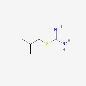 molecular formula C5H12N2S B1204426 S-Isobutylisothiourea CAS No. 44744-73-2