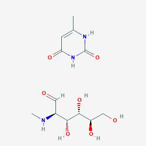 molecular formula C12H21N3O7 B1204471 Amigluracil CAS No. 55696-52-1