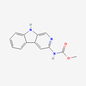 3-(Methoxycarbonyl)amino-beta-carboline