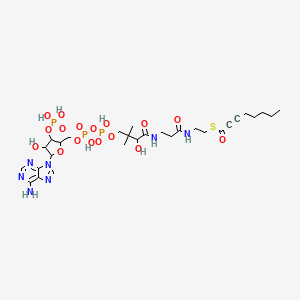 molecular formula C29H46N7O17P3S B1204476 2-Octynoyl-CoA CAS No. 96448-59-8