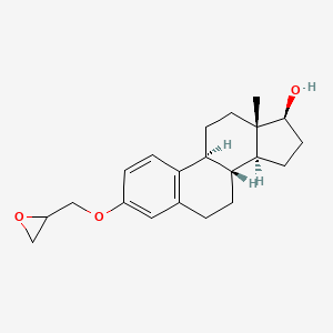 molecular formula C21H28O3 B12044766 B-Estradiol 3-glycidyl ether CAS No. 132008-46-9