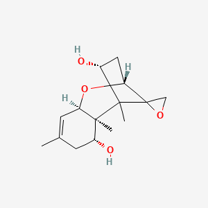 (2S,3R,7R,9R,11R)-1,2,5-Trimethylspiro[8-oxatricyclo[7.2.1.02,7]dodec-5-ene-12,2'-oxirane]-3,11-diol